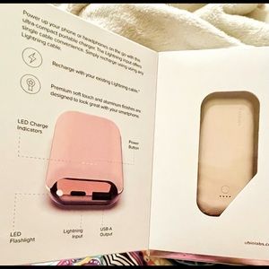 Power Portable charger 5.200mAh.  Ubiolabs brand.